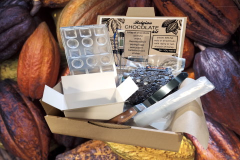 buy belgian chocolate making kit