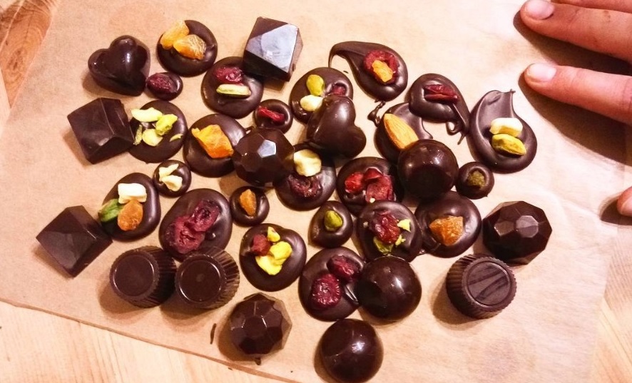 result you get when you come do the chocolate workshop in brussels