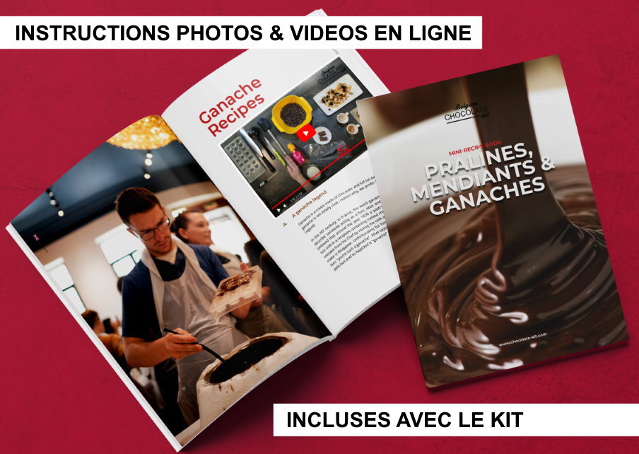 livre de cuisine digital interactif sur le chocolat